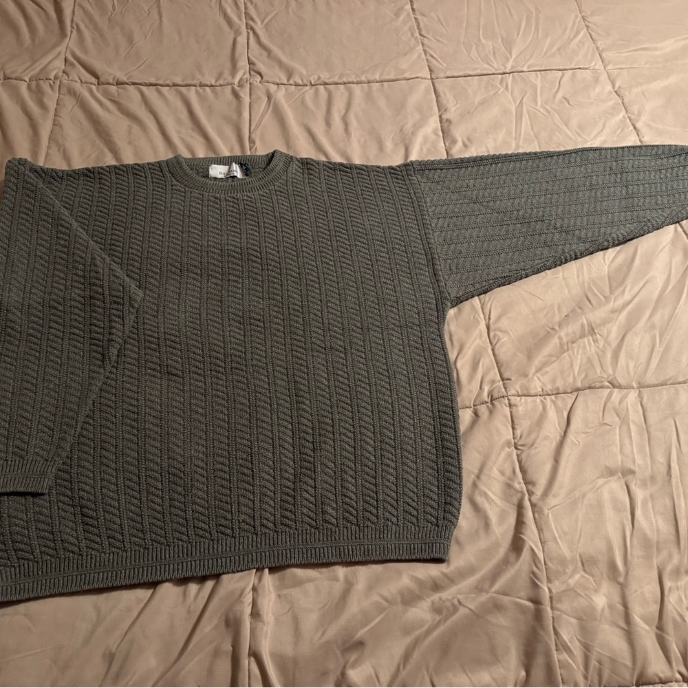 Vintage Bill Blass XL Green Sweater